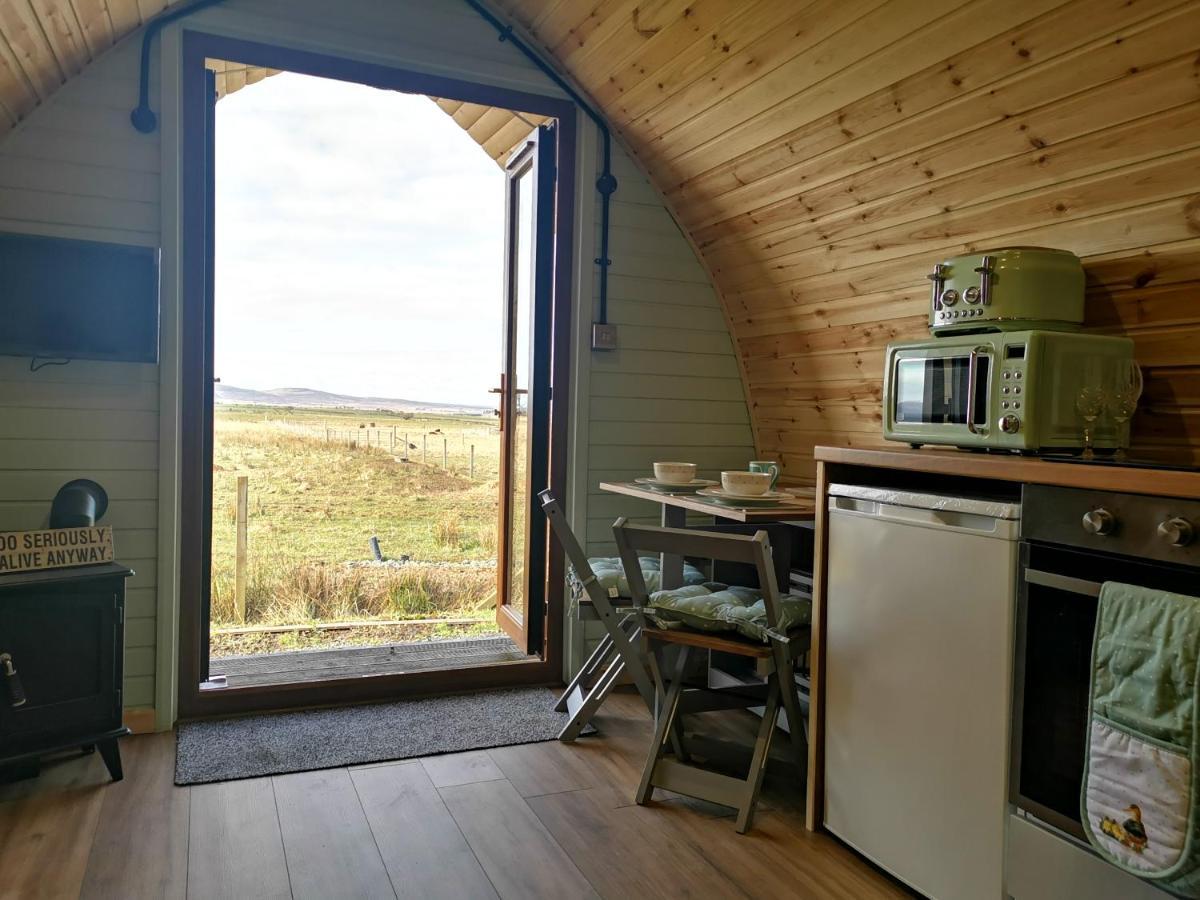 Achmeney Glamping Pod Larger Than Average Pod Halkirk Esterno foto